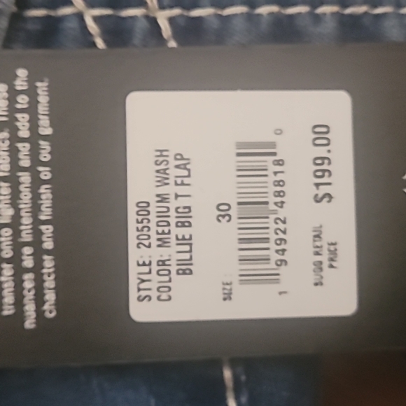True Religion Billie Mid rise Jeans - Picture 5 of 5